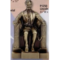 4-1/4"x6-1/4" Lincoln Memorial Metal Monument